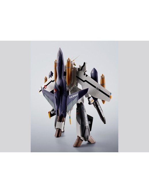 Bandai Hi-Metal R Macross Zero VF-0S Phoenix + QF-2200D-B Ghost Roy Focker Custom