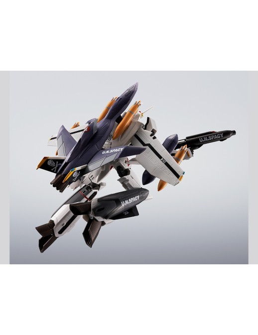 Bandai Hi-Metal R Macross Zero VF-0S Phoenix + QF-2200D-B Ghost Roy Focker Custom