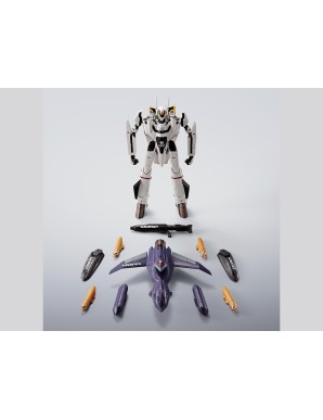 Bandai Hi-Metal R Macross Zero VF-0S Phoenix + QF-2200D-B Ghost Roy Focker Custom