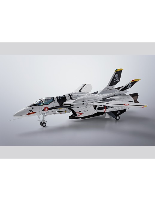 Bandai Hi-Metal R Macross Zero VF-0S Phoenix + QF-2200D-B Ghost Roy Focker Custom