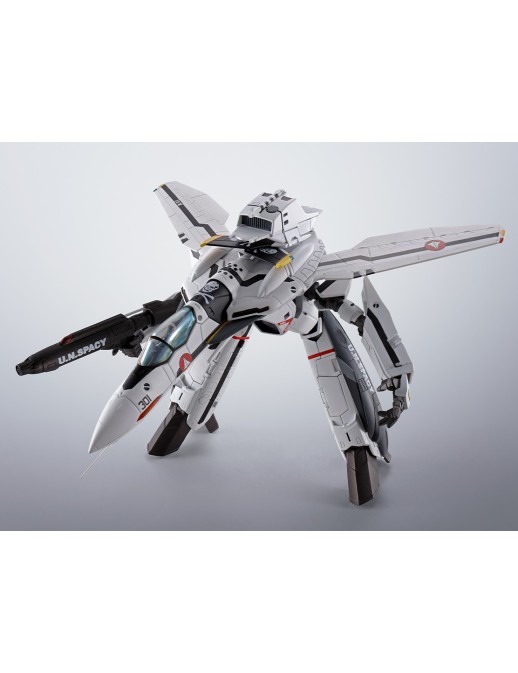 Bandai Hi-Metal R Macross Zero VF-0S Phoenix + QF-2200D-B Ghost Roy Focker Custom