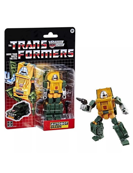 Hasbro Transformers G1 Autobot Brawn