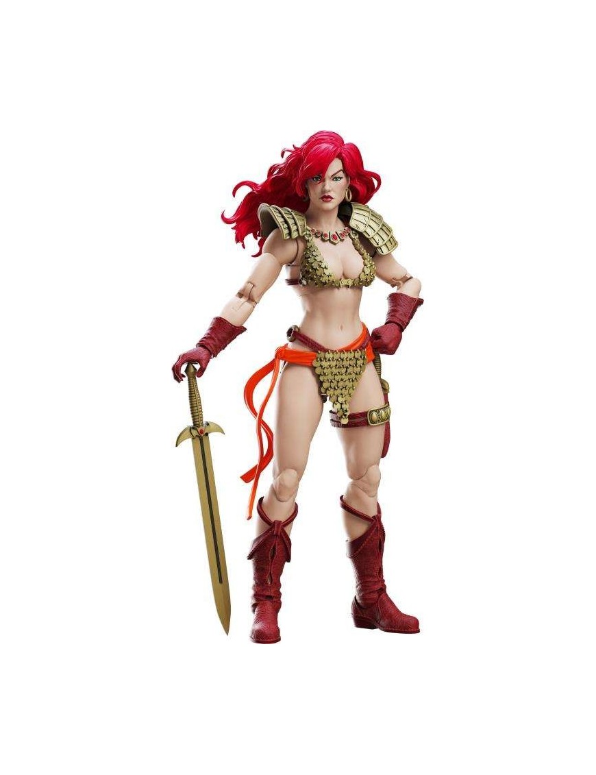 Boss Fight Studio H.A.C.K.S. Figure Red Sonja Red and Gold Version Deluxe Limited Edition