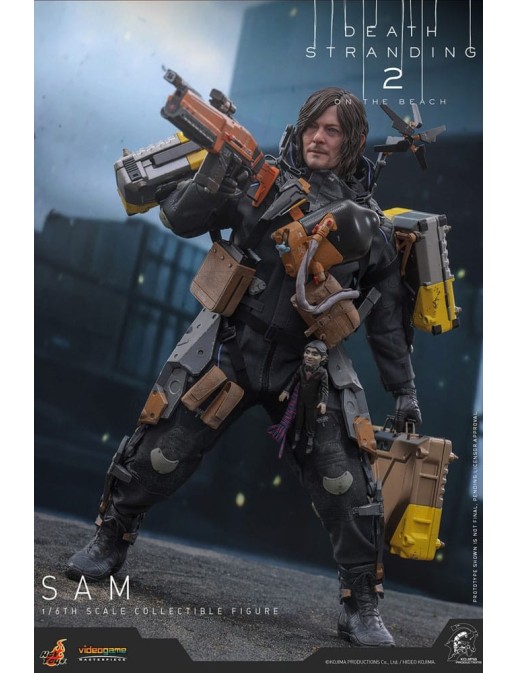 Hot Toys Videogame Masterpiece Death Stranding 2: On The Beach Sam Porter Bridges 1/6 Scale Collectible Figure