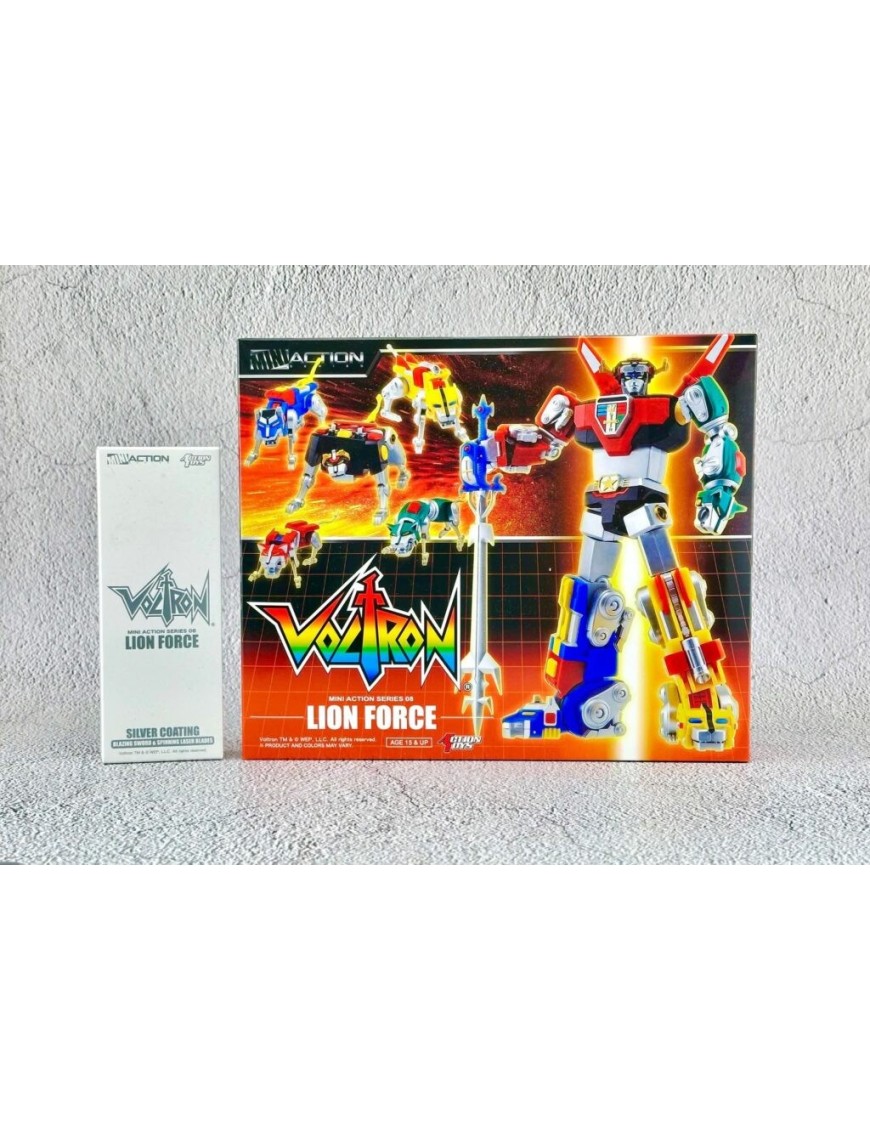 Action Toys Super Robot Mini Action Series MA-08 Voltron Lion Force HK Limited Edition Action Toys Super Robot Mini Action Series MA-08 Voltron Lion Force HK Limited Edition