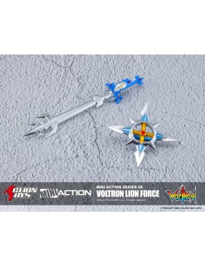 Action Toys Super Robot Mini Action Series MA-08 Voltron Lion Force HK Limited Edition