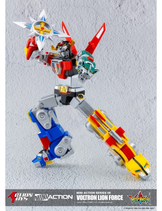 Action Toys Super Robot Mini Action Series MA-08 Voltron Lion Force HK Limited Edition