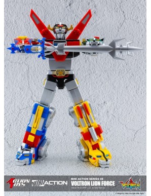 Action Toys Super Robot Mini Action Series MA-08 Voltron Lion Force HK Limited Edition