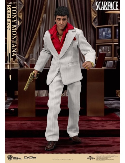 Beast Kingdom Dynamic 8ction Heroes DAH-072 Scarface Tony Montana