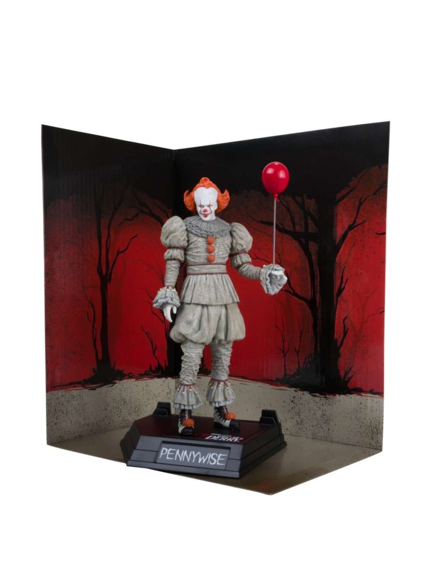 Mc Farlane Toys IT Movie Maniacs Pennywise Welcome to Derry Gold Label Mc Farlane Toys IT Movie Maniacs Pennywise Welcome to Derry Gold Label