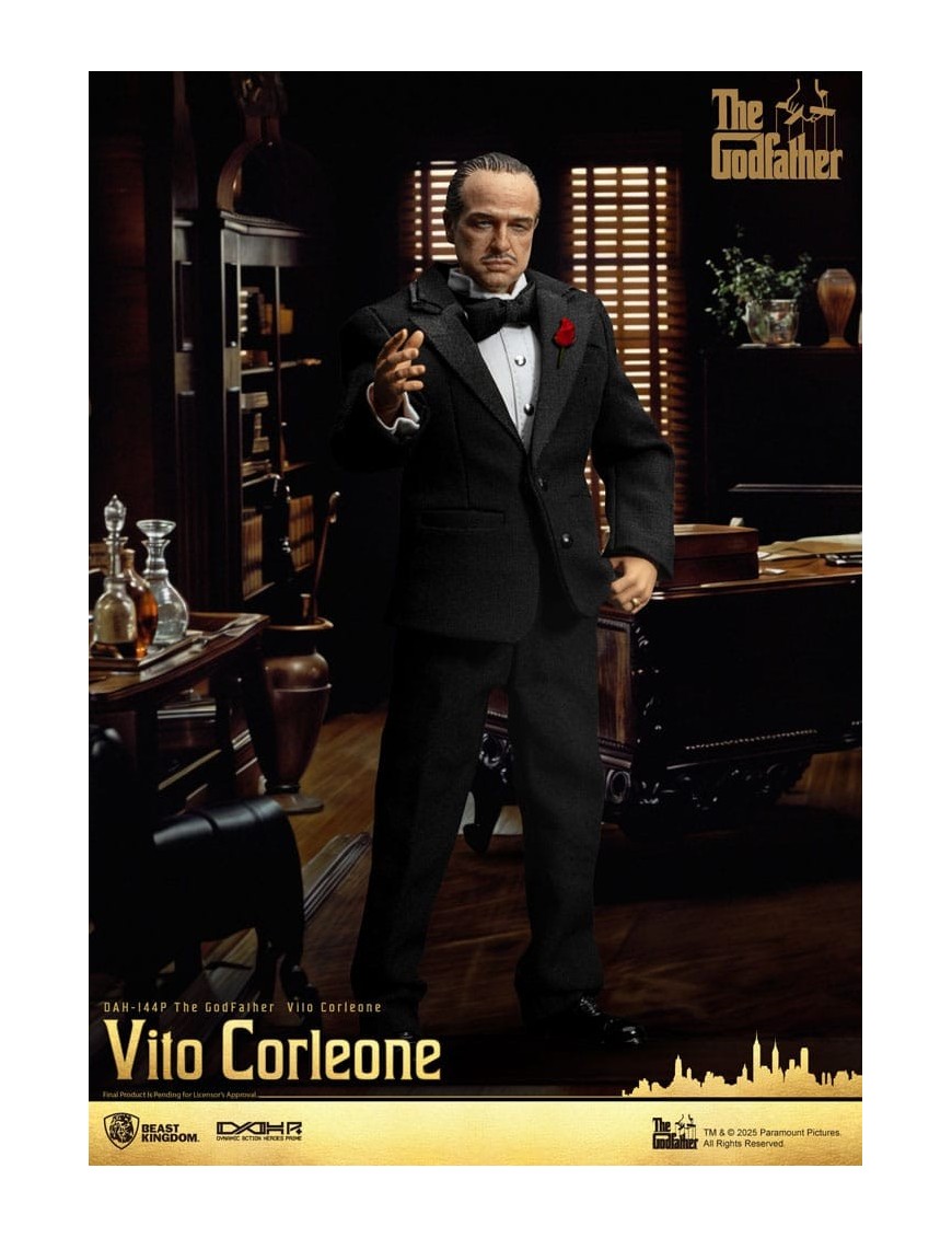 Beast Kingdom Dynamic 8ction Heroes DAH-0144P The Godfather Vito Corleone Beast Kingdom Dynamic 8ction Heroes DAH-0144P The Godfather Vito Corleone