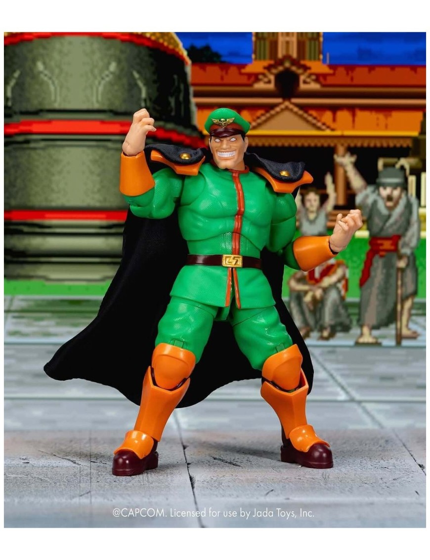 Jada Ultra Street Fighter II The Final Challengers M. Bison Player 2 Deluxe Version Jada Ultra Street Fighter II The Final Challengers M. Bison Player 2 Deluxe Version