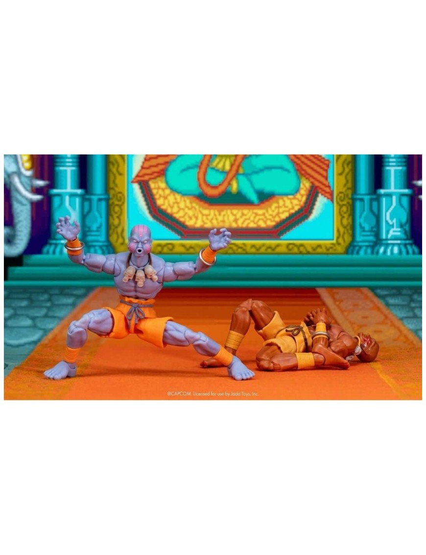 Jada Ultra Street Fighter II The Final Challengers Dhalsim Player 2 Deluxe Version Jada Ultra Street Fighter II The Final Challengers Dhalsim Player 2 Deluxe Version