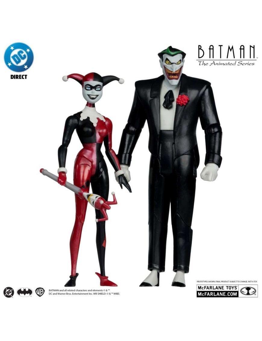 McFarlane DC Direct Batman The Animated Series Harley Quinn & Joker Mad Love McFarlane DC Direct Batman The Animated Series Harley Quinn & Joker Mad Love