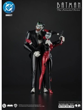McFarlane DC Direct Batman The Animated Series Harley Quinn & Joker Mad Love
