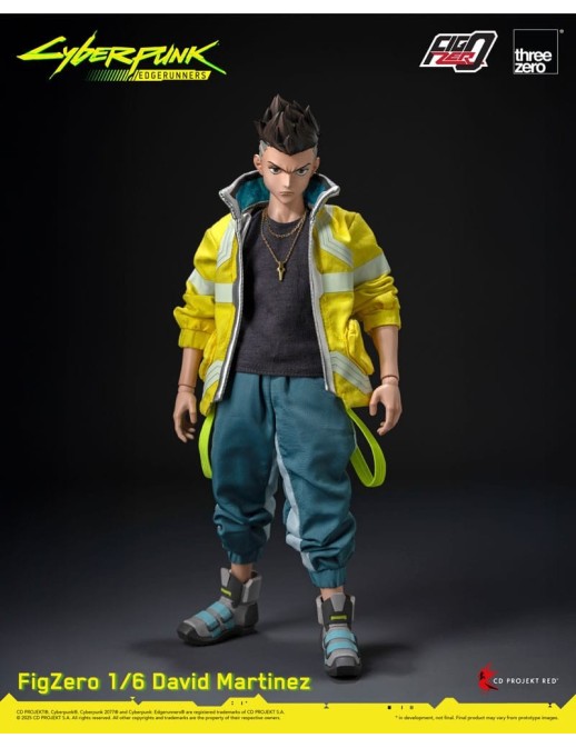 Threezero FigZero Cyberpunk: Edgerunners David Martinez