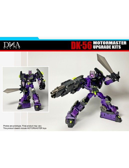 DNA Design DK-56 Upgrade Kits for Transformers Legacy United Voyager Animated Universe Motormaster
