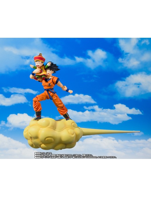 Bandai S.H. Figuarts Dragon Ball Z Son Goku & Kid Son Gohan & Flying Nimbus