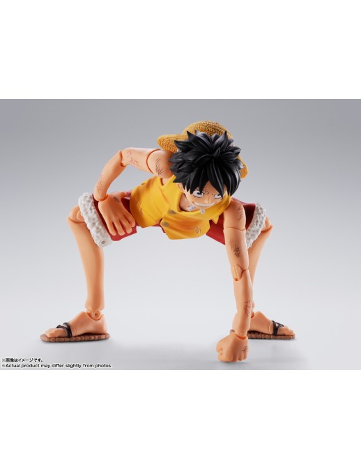 Bandai S.H. Figuarts One Piece Monkey D. Luffy Marineford