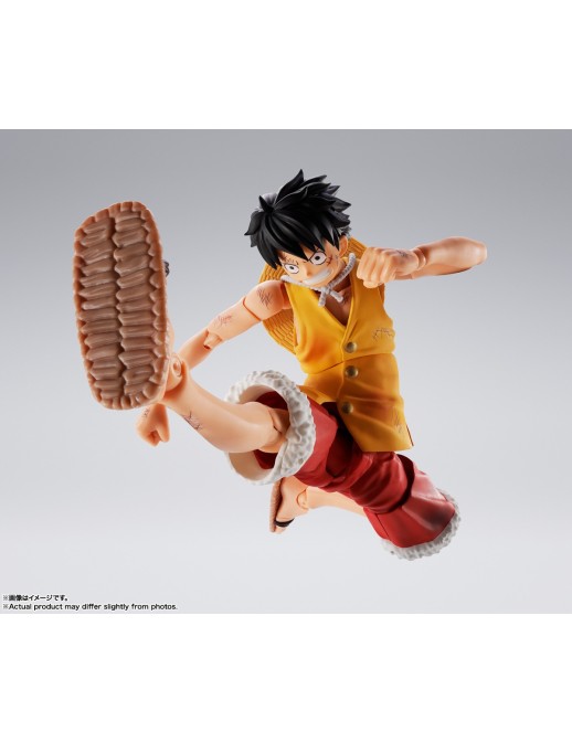 Bandai S.H. Figuarts One Piece Monkey D. Luffy Marineford