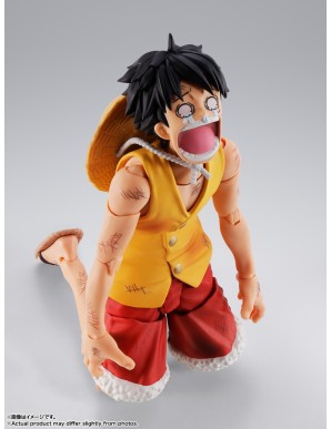 Bandai S.H. Figuarts One Piece Monkey D. Luffy Marineford