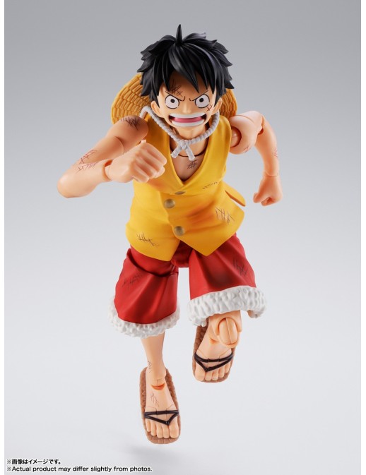 Bandai S.H. Figuarts One Piece Monkey D. Luffy Marineford