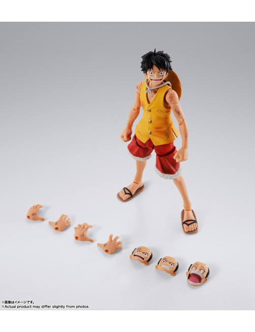 Bandai S.H. Figuarts One Piece Monkey D. Luffy Marineford