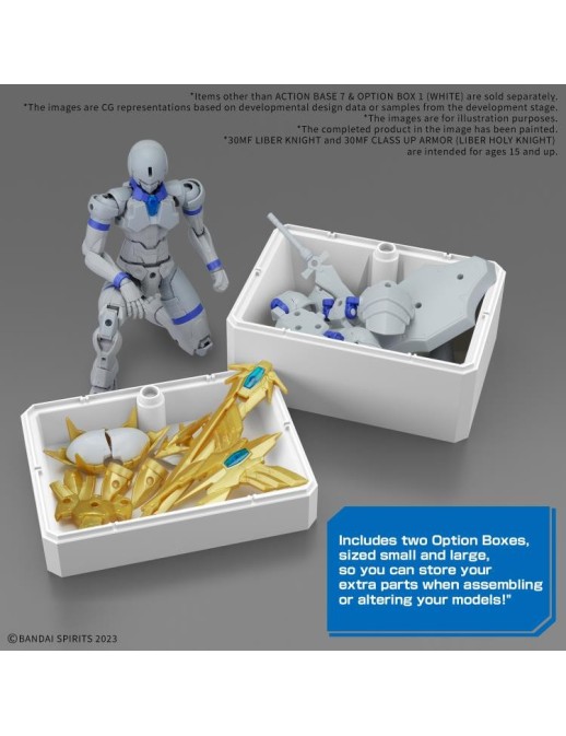 Bandai Gundam Action Base 7 & Option Box
