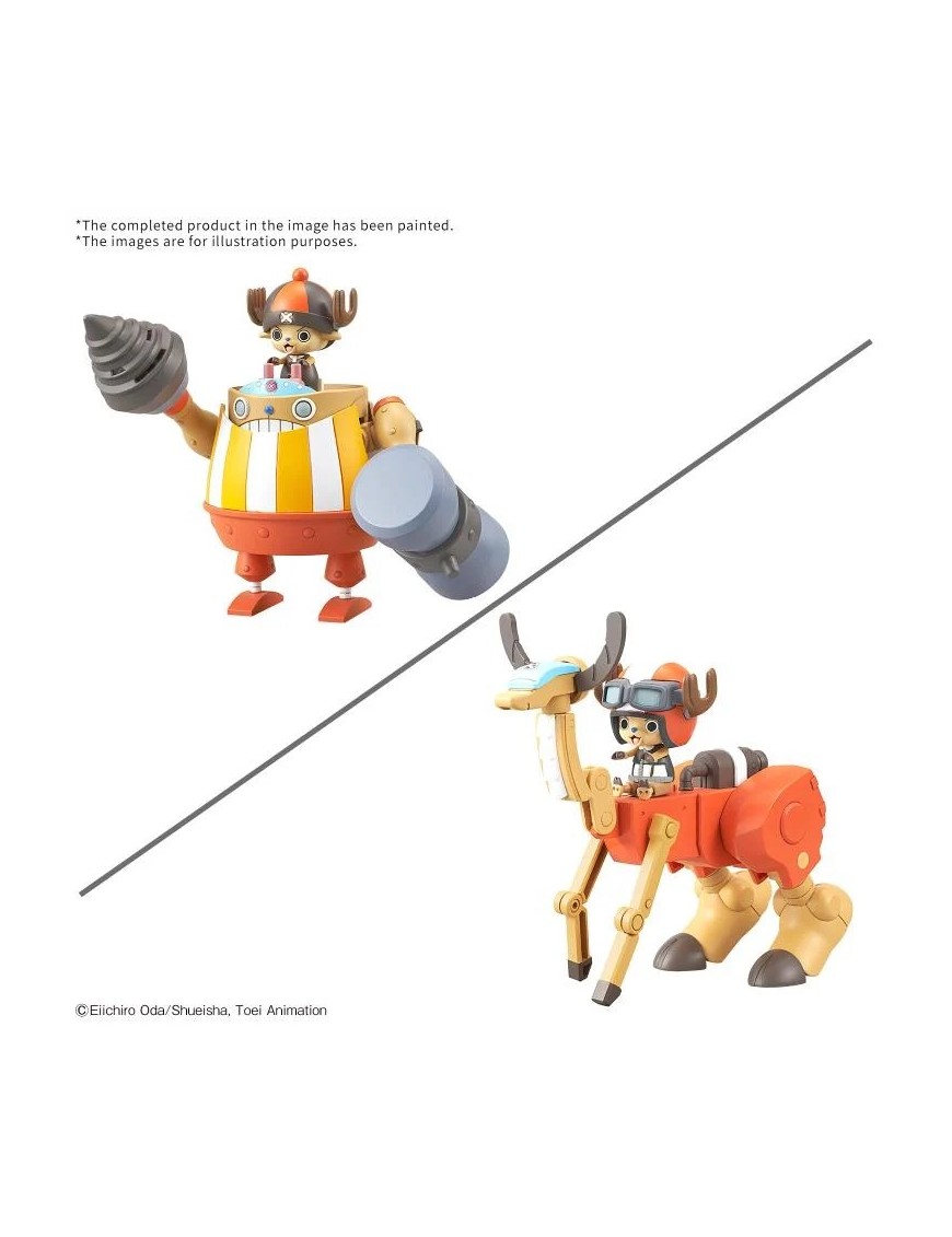 Bandai One Piece Chopper Robo 04 Kung Fu Tracer & 05 Walk Hopper Bandai One Piece Chopper Robo 04 Kung Fu Tracer & 05 Walk Hopper