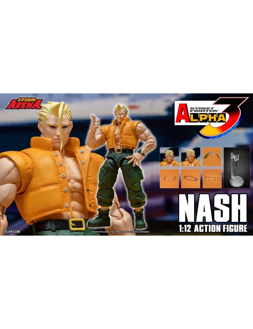 Storm Collectibles Storm Arena Street Fighter Alpha 3 Nash Storm Collectibles Storm Arena Street Fighter Alpha 3 Nash