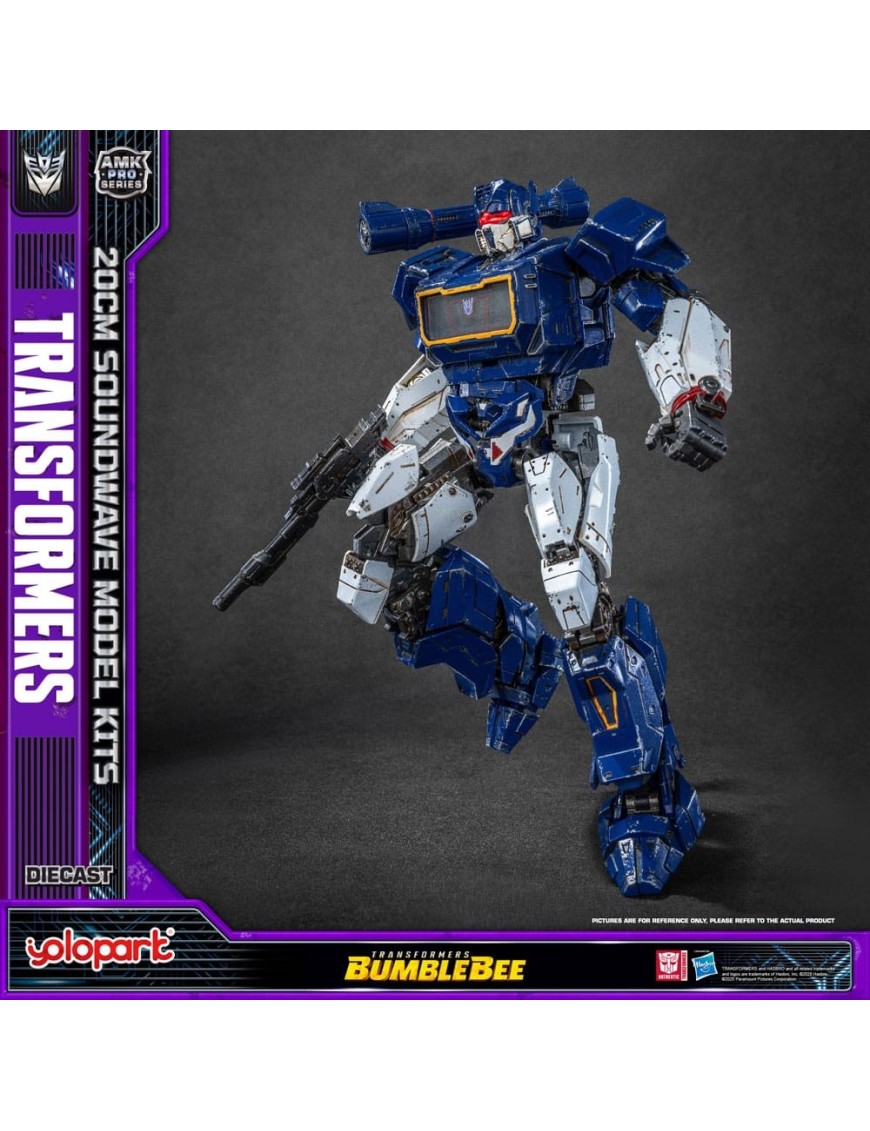 Yolopark AMK PRO Series Model Kit Transformers Bumblebee Soundwave Yolopark AMK PRO Series Model Kit Transformers Bumblebee Soundwave