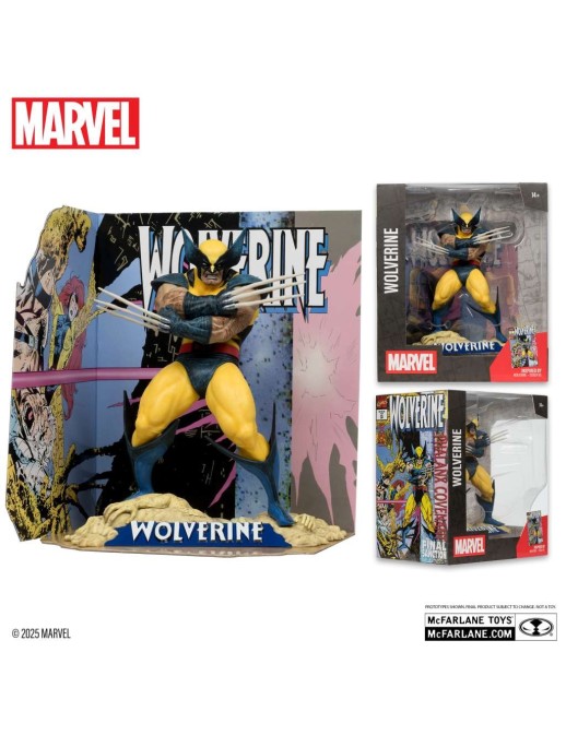 Mc Farlane Toys Marvel Comics Wolverine 85 1/10 Scale Statue