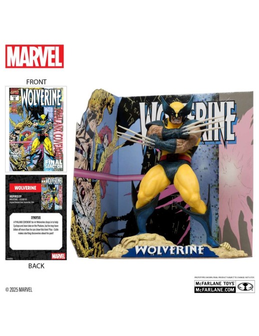 Mc Farlane Toys Marvel Comics Wolverine 85 1/10 Scale Statue