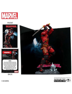Mc Farlane Toys Marvel Comics Deadpool 1 1/10 Scale Statue
