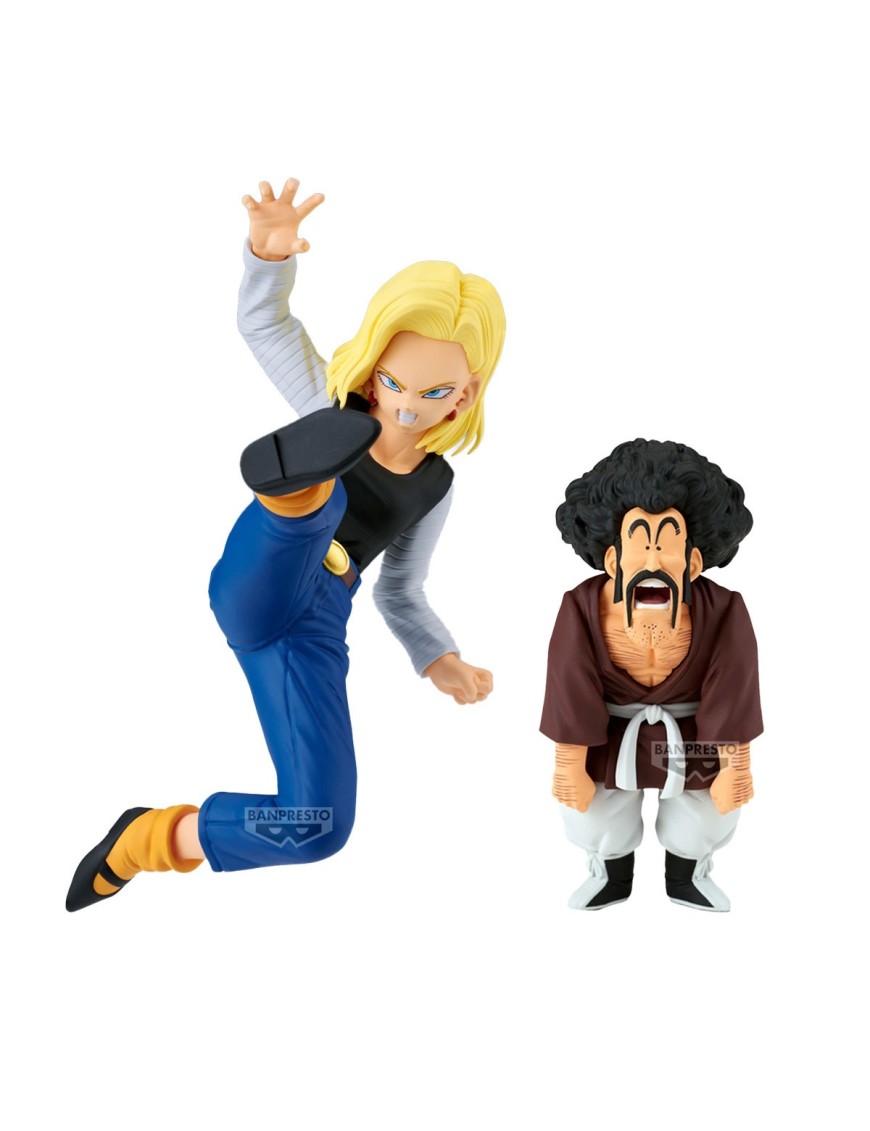 Banpresto Dragon Ball Z Match Makers Android 18 & Mr. Satan Banpresto Dragon Ball Z Match Makers Android 18 & Mr. Satan