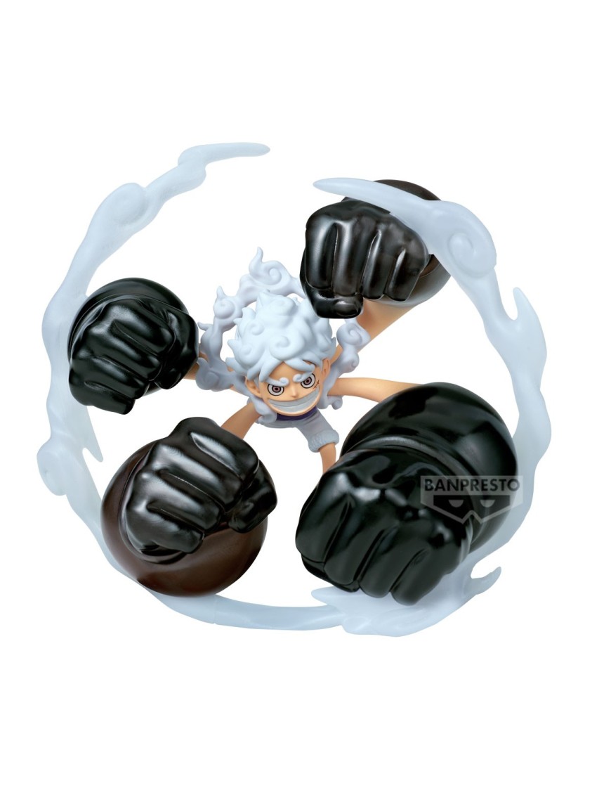 Banpresto One Piece World Collectable Figure Special Monkey D. Luffy Gear 5 Gum-Gum Dawn Gatling Banpresto One Piece World Collectable Figure Special Monkey D. Luffy Gear 5 Gum-Gum Dawn Gatling