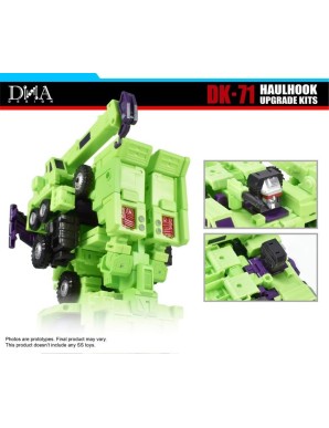 DNA Design DK-71 Upgrade Kits for Transformers The Movie Studio Series 86 Constructicon Long Haul & Hook