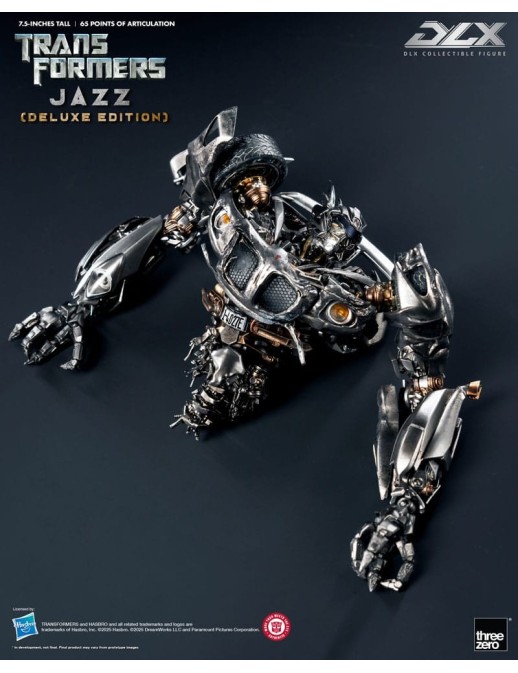 Threezero Transformers DLX Scale Collectible Figure Series Jazz Deluxe Edition
