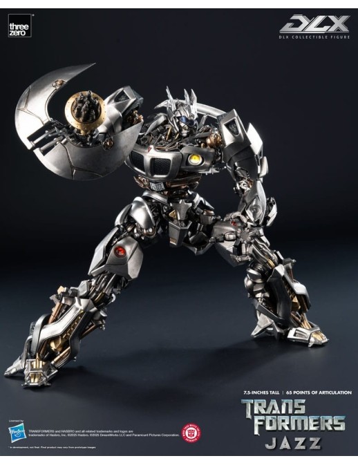 Threezero Transformers DLX Scale Collectible Figure Series Jazz