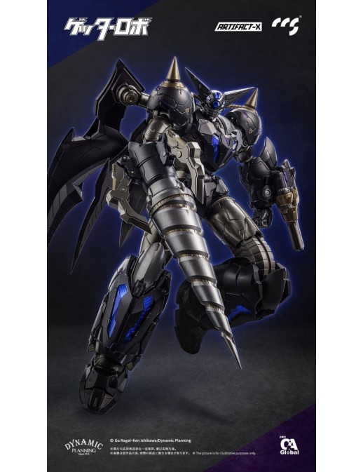 CCS Toys Artifact-X Getter Robot Daikessen! Black Getter