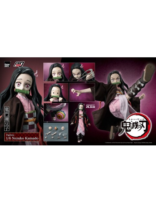 Threezero FigZero Demon Slayer Kimetsu No Yaiba Nezuko Kamado