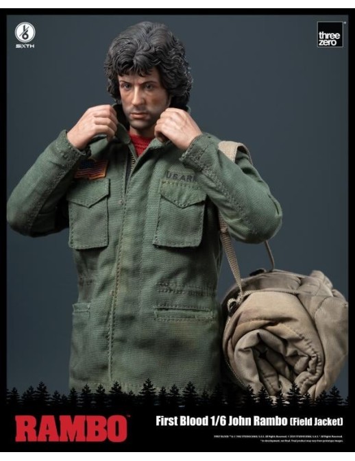 Threezero 1/6 Sixth Rambo First Blood John Rambo Field Jacket