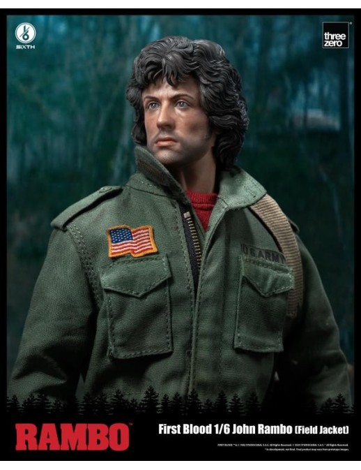 Threezero 1/6 Sixth Rambo First Blood John Rambo Field Jacket