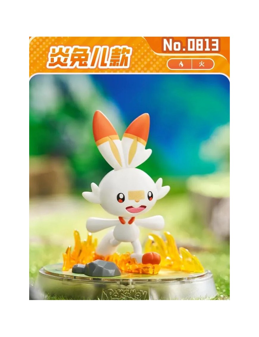 Blokees Pokémon Classic Version Scorbunny Blokees Pokémon Classic Version Scorbunny