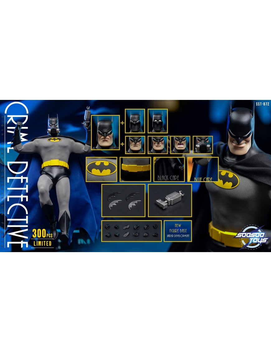 SooSooToys Batman The Animated Series Batman 1/6 Scale Action Figure SooSooToys Batman The Animated Series Batman 1/6 Scale Action Figure