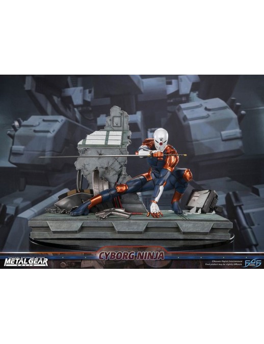First 4 Figures Metal Gear Solid Cyborg Ninja Gray Fox