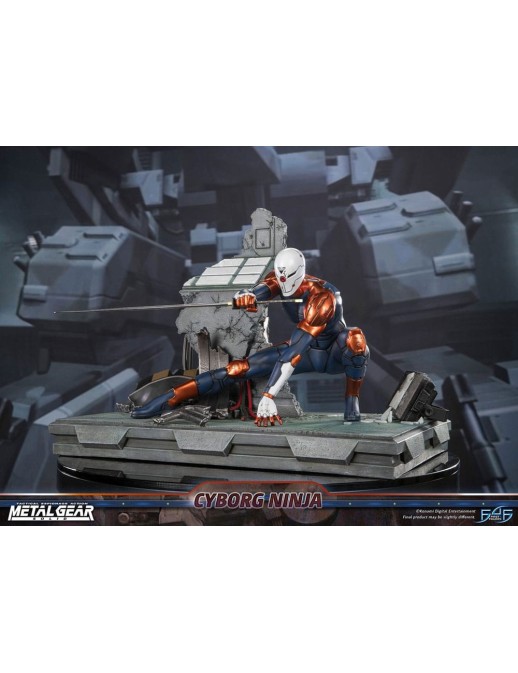 First 4 Figures Metal Gear Solid Cyborg Ninja Gray Fox