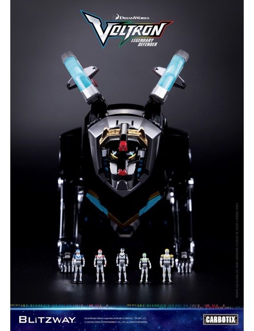 Blitzway Carbotix Voltron: Legendary Defender 10th Anniversary Voltron Standard Edition Version
