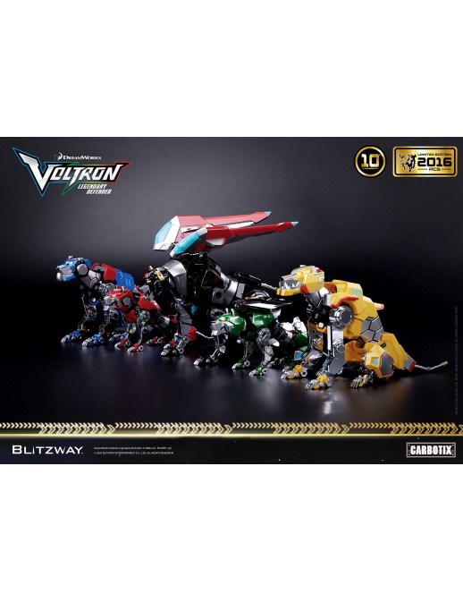 Blitzway Carbotix Voltron: Legendary Defender 10th Anniversary Voltron Special Limited Edition Version