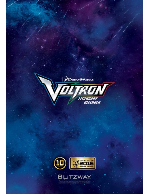 Blitzway Carbotix Voltron: Legendary Defender 10th Anniversary Voltron Special Limited Edition Version